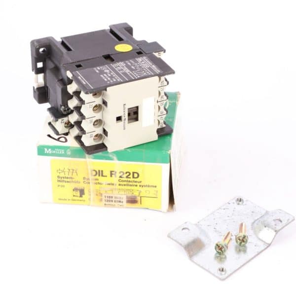 Eaton Moeller DILR22D Contactor Type Relay, 120VAC Coil