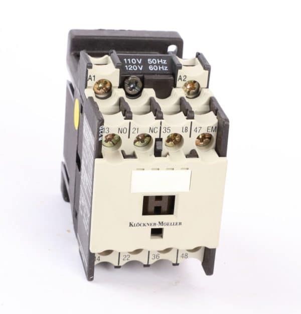 Eaton Moeller DILR22D Contactor Type Relay, 120VAC Coil