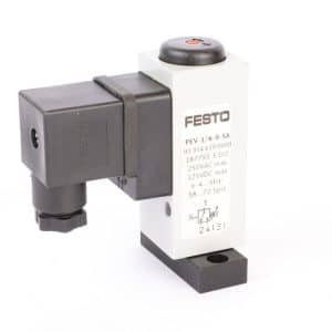 Festo PEV-1/4-B-SA Pneumatic Pressure Switch, 58-72PSI, 250VAC Max