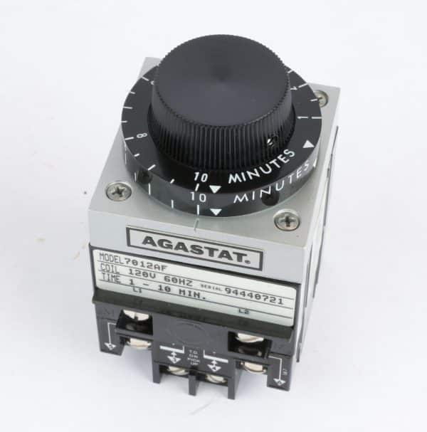 Tyco Agastat 7012AF Electrical Timing Relay, 1-10 min, 120VAC