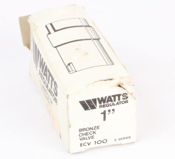 Watts ECV 100 1" NPT Spring Check Valve
