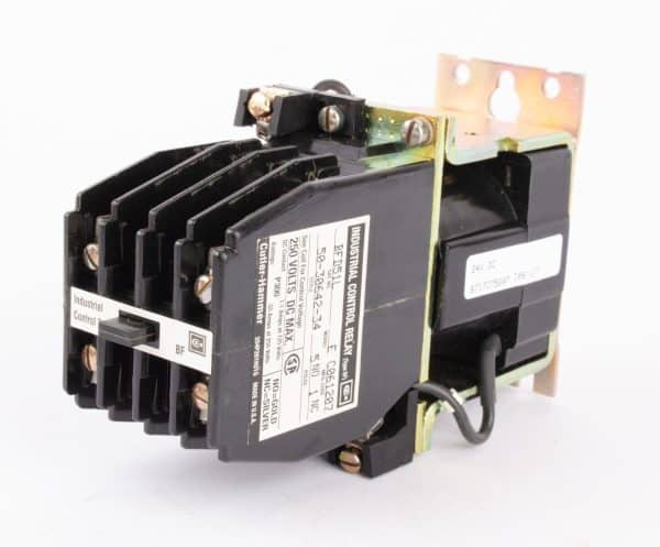 Eaton Cutler Hammer BFD51L Control Relay, 5NO/1NC, 250VDC, 10Amp, 24VDC Coil