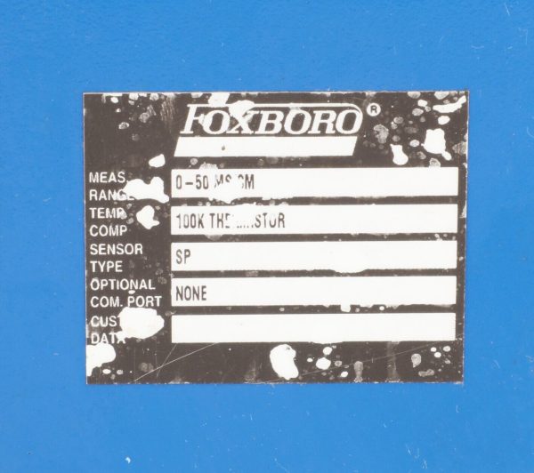 Foxboro Communicator 875EC-A2C-A Electrodeless Conductivity Analyzer, 0-50ms/cm