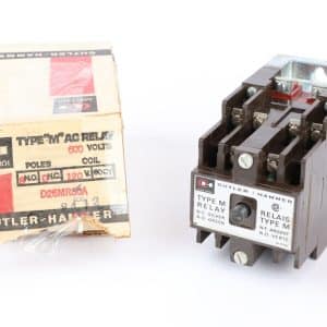 Eaton Cutler Hammer D26MR60A Type M Control Relay, 6 N.O Contacts, 120V Coil