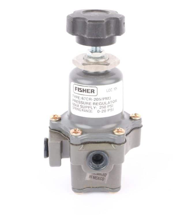 Fisher 67CR-205 Air Pressure Regulator, 0-20PSI, 67CR-205/PM3