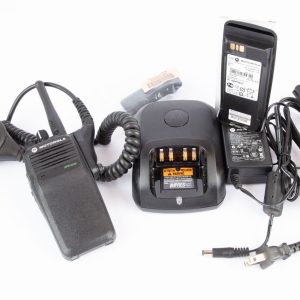 Motorola XPR6350 Portable UHF Radio, 403-470MHz, 2Watt, AAH55QDC9LA1AN + Extras