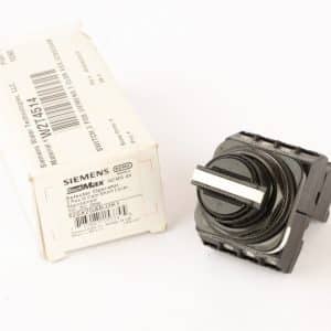 Siemens 52SX2GABJ2K1 Selector Switch, 3-Position Maintained, 1NO/2NC, 30mm