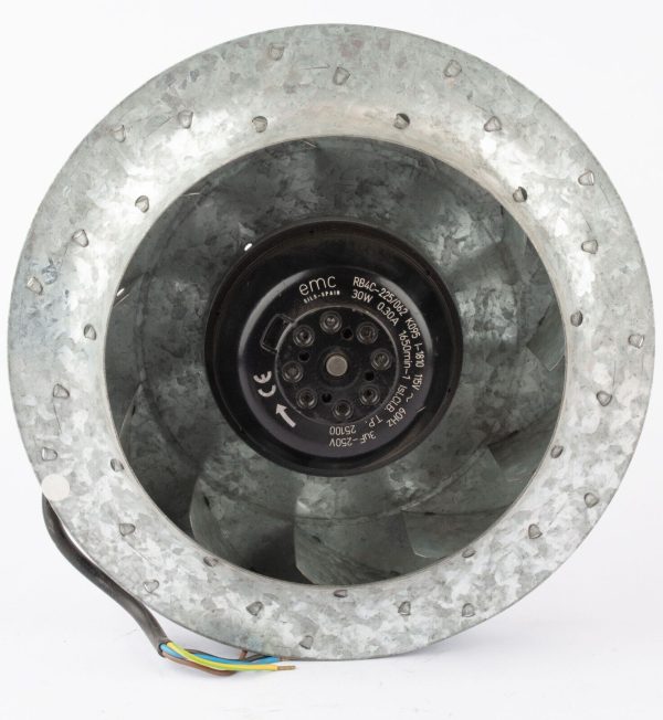 EMC RB4C-225/062 K095 I-1810 Centrifugal Fan, 115VAC, 0.3Amp, 1650RPM