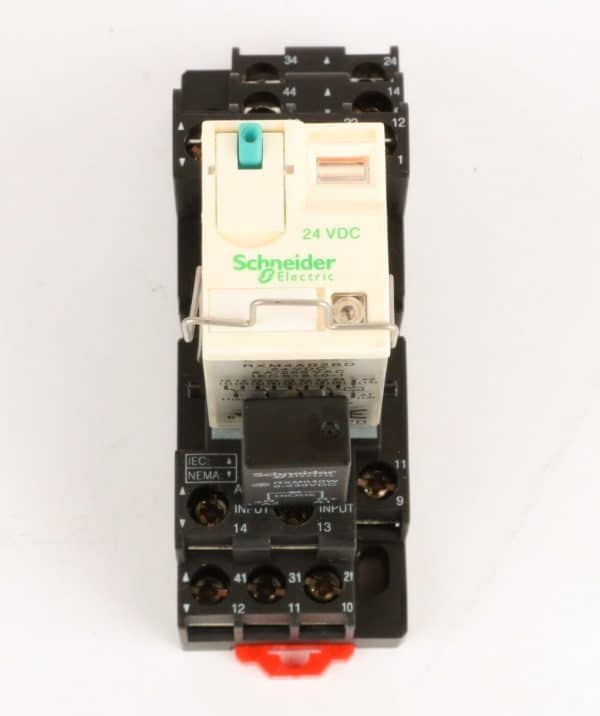 Schneider Electric RXM4AB2BD Miniature Relay & Socket, 6Amp, 4CO, 24VDC Coil