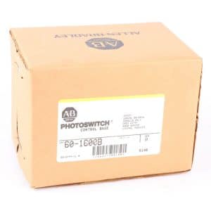 Allen-Bradley 60-1600B Ser. B Photoswitch Control Base for 4000 Series, Sealed!