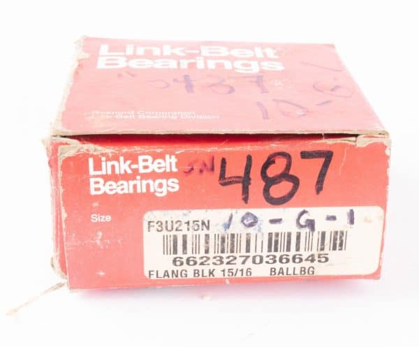 Rexnord Link-Belt F3U215N 4-Bolt Flange Mount Bearing, 15/16" Bore