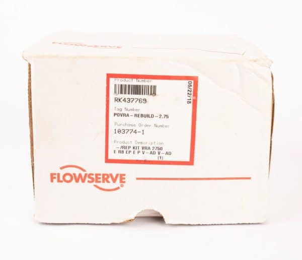 Flowserve POVRA-REBUILD-2.75 Pump Rebuild Kit, RK437769, VRA 2750
