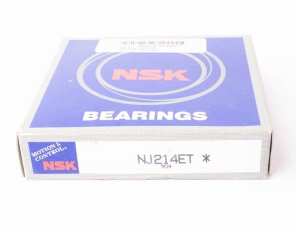 NSK NJ214ET Cylindrical Roller Bearing, 70mm x 125mm x 24mm, Fit: C3, Open Type