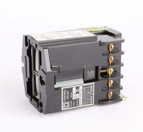 Square D 8501-G040 Control Relay, 120-277VAC, 10Amp, 120VAC Coil