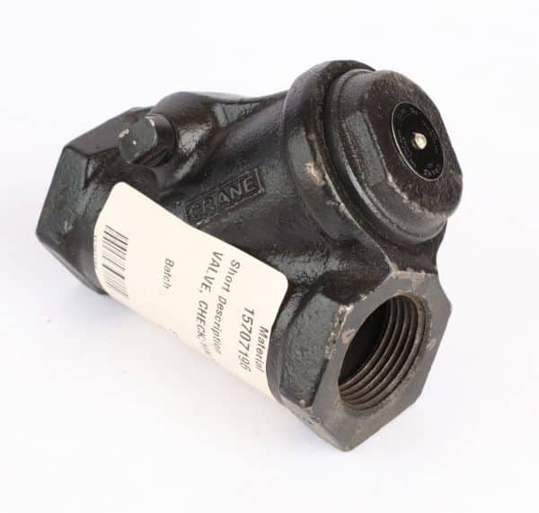 Crane J42 Figure 346-1/2 Ductile Iron Threaded Check Valve, 1" NPT