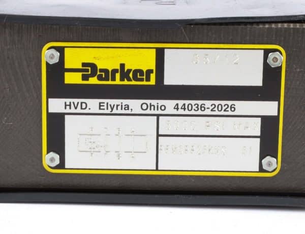 Parker PRM3PP25KNS Hydraulic Pressure Reducing Sandwich Valve, 150-3500PSI