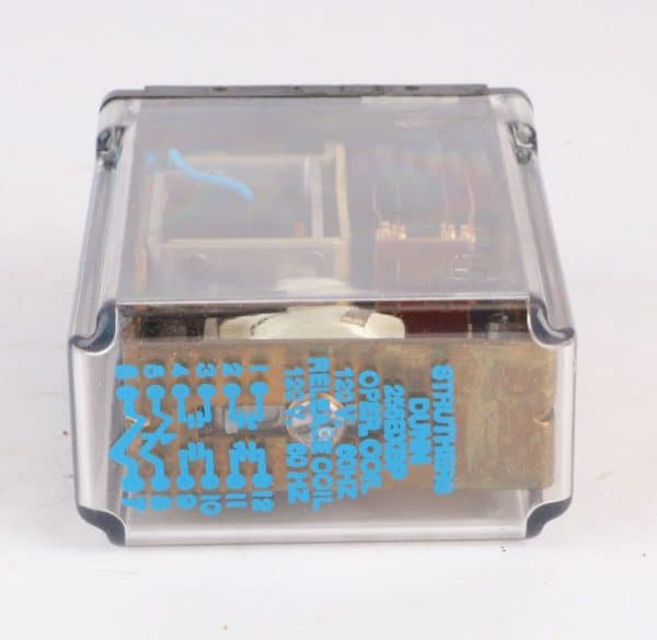 Struthers Dunn 255BXBP-120VAC Industrial Latching Relay, 120VAC Coil, 12 Pin