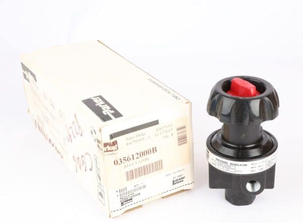 Parker 035612000B Pneumatic Air Pressure Regulator 5-125PSI, 3/8" NPT