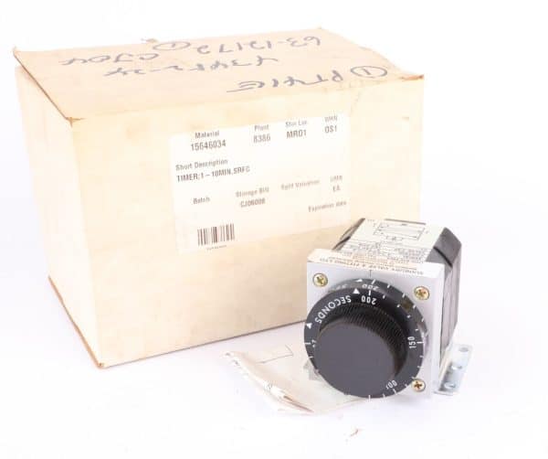 Ellis/Kuhnke Controls PT41E Pneumatic Timer, 0-200 Seconds, 5-140PSIG