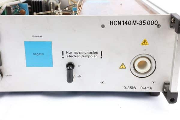 Fug HCN 140M-35 000 High Voltage DC Power Supply, 35kV, 4mA