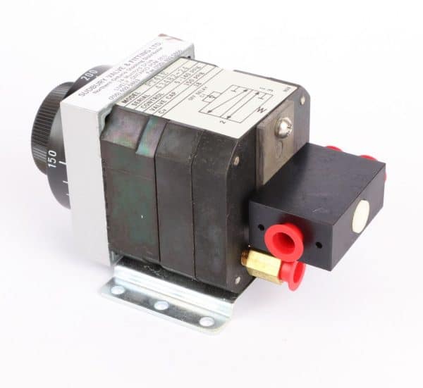 Ellis/Kuhnke Controls PT41E Pneumatic Timer, 0-200 Seconds, 5-140PSIG