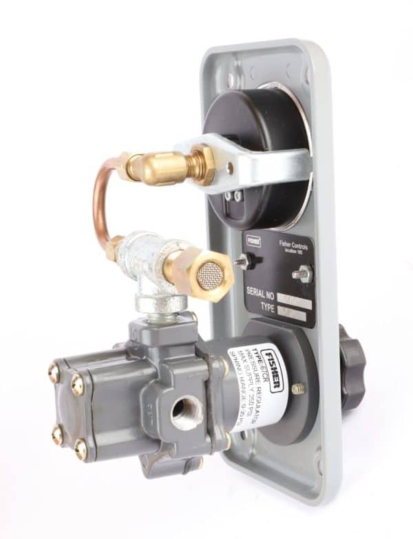 Fisher FS-670-1 670 Series Panel Mount Manual Loading Pressure Regulator Valve