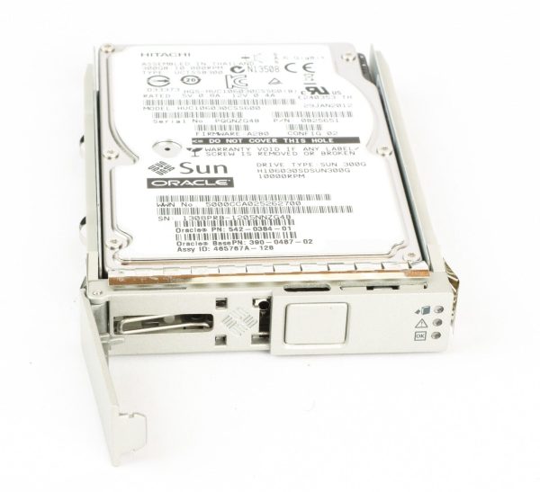 Hitachi UCTSSB300 300GB SAS Disk Drive, & Sun Netra Drive Tray, 10000RPM