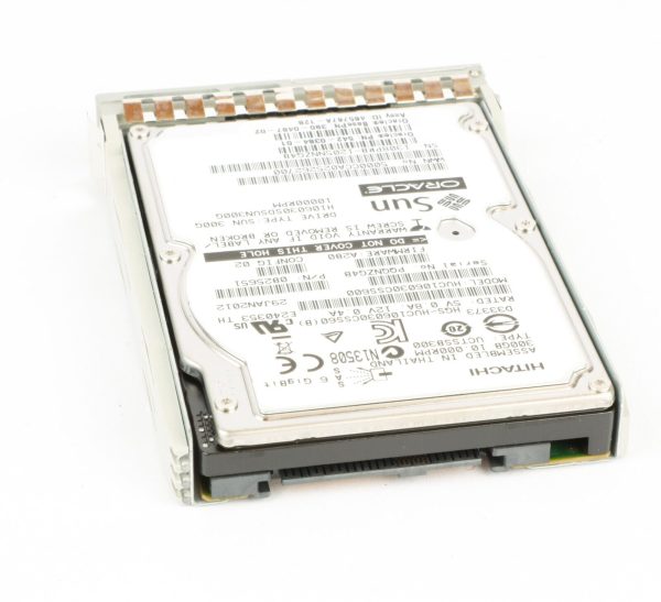 Hitachi UCTSSB300 300GB SAS Disk Drive, & Sun Netra Drive Tray, 10000RPM